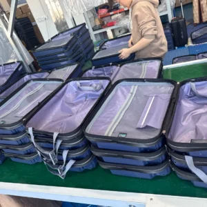ABS Material SKD Components Easy Assembly System Lightweight Yet Strong Construction Luggage (XHA118)